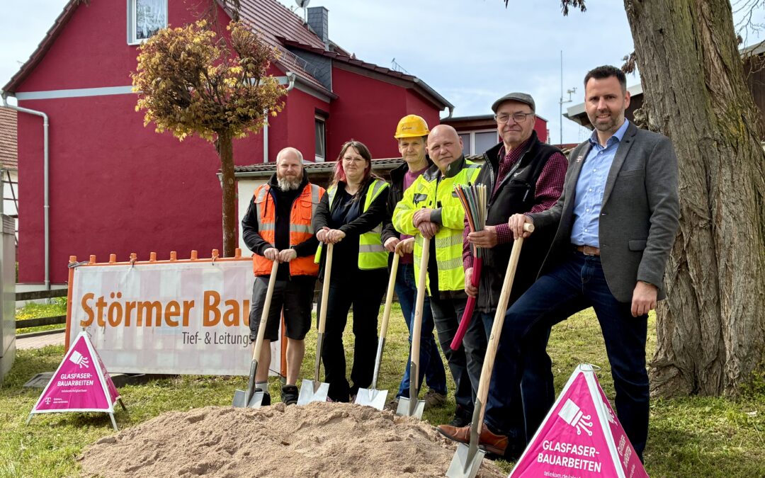 GlasfaserPlus startet den Glasfaser-Ausbau in Tröchtelborn