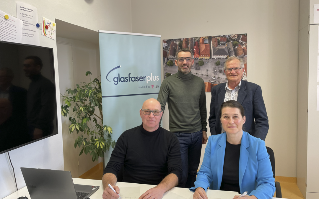 GlasfaserPlus baut in Ebermannstadt Glasfaser-Anschlüsse