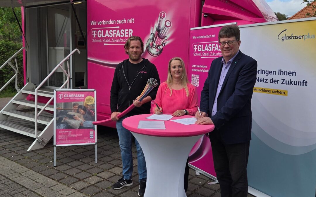 GlasfaserPlus baut in Bad Salzdetfurth Glasfaser-Anschlüsse