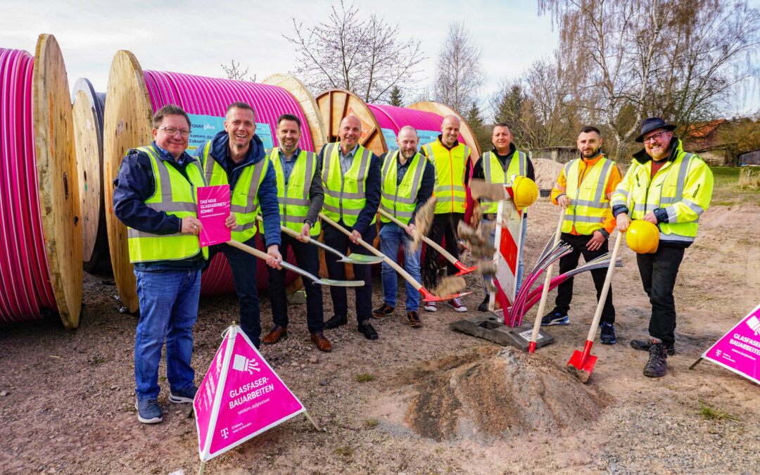 GlasfaserPlus startet den Glasfaser-Ausbau in der Gemeinde Gerstungen