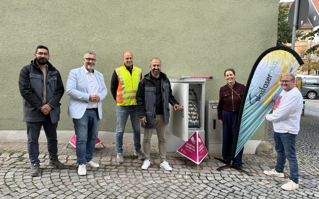 Glasfaser für Schleusingen: Der Ausbau schreitet voran