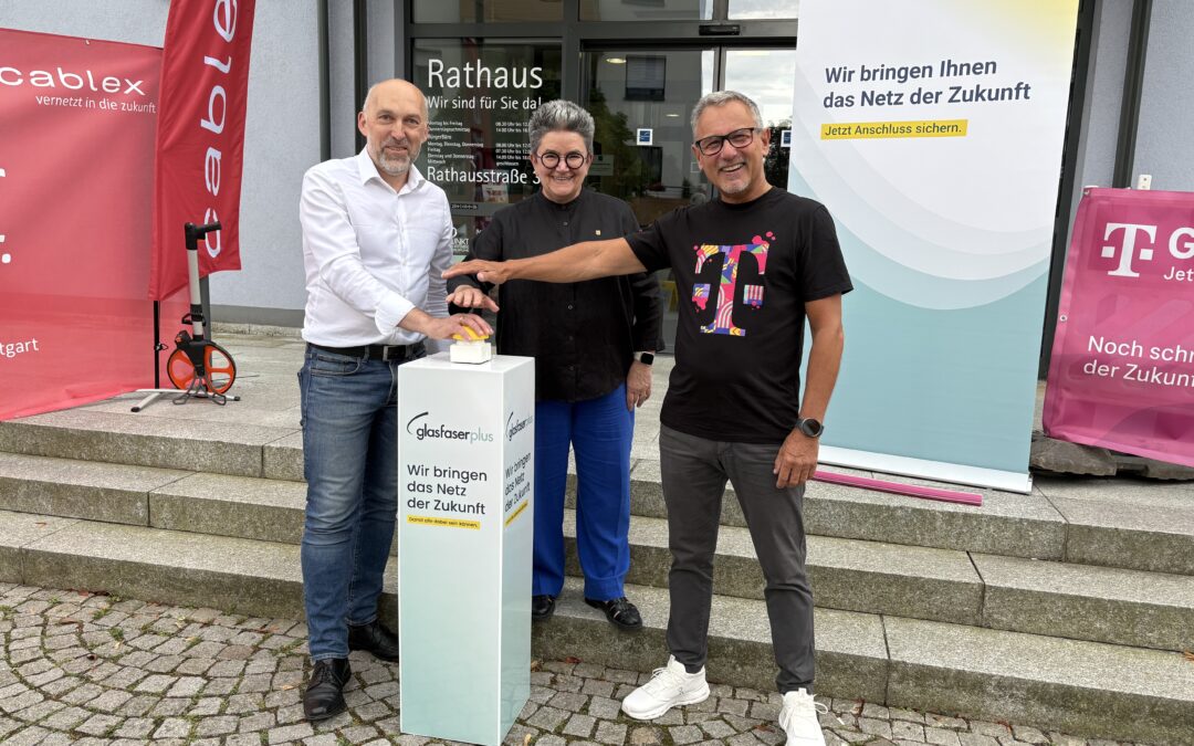 Start für Glasfaser-Ausbau in Stutensee