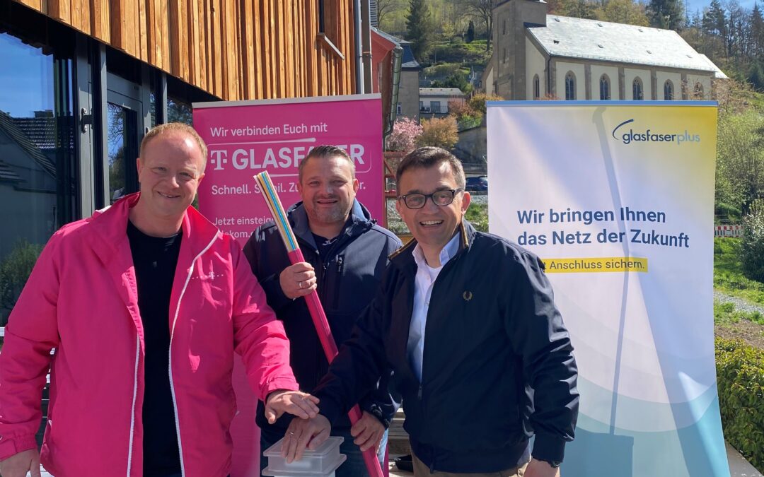 GlasfaserPlus schließt Glasfaser-Ausbau in Wallenfels erfolgreich ab