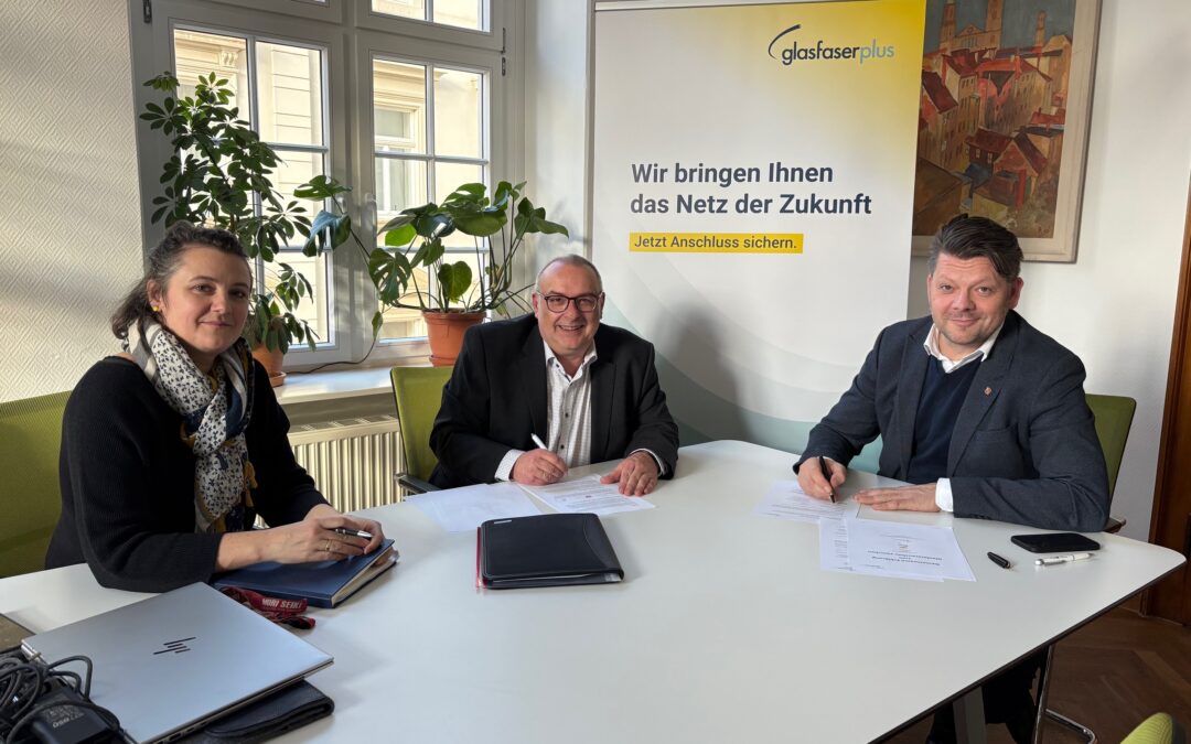 GlasfaserPlus baut in Zittau Glasfaser-Anschlüsse