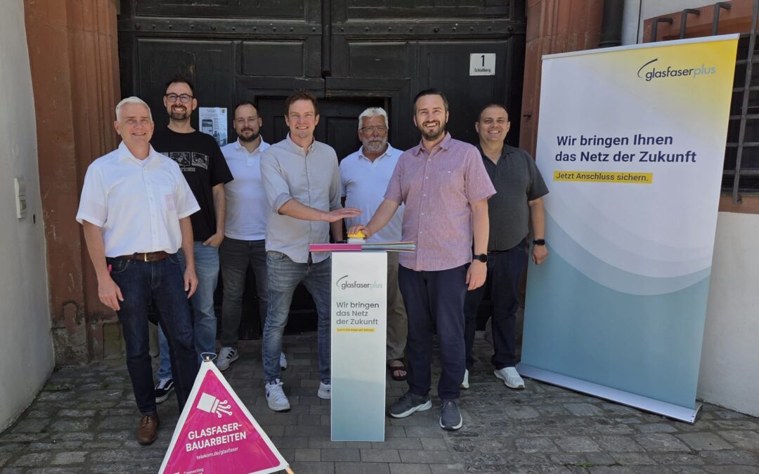 GlasfaserPlus schließt Glasfaser-Ausbau in Rimpar erfolgreich ab