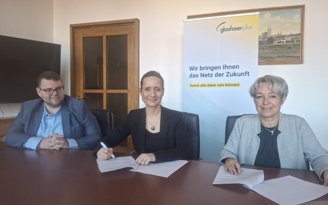 GlasfaserPlus baut in Köthen Glasfaser-Anschlüsse