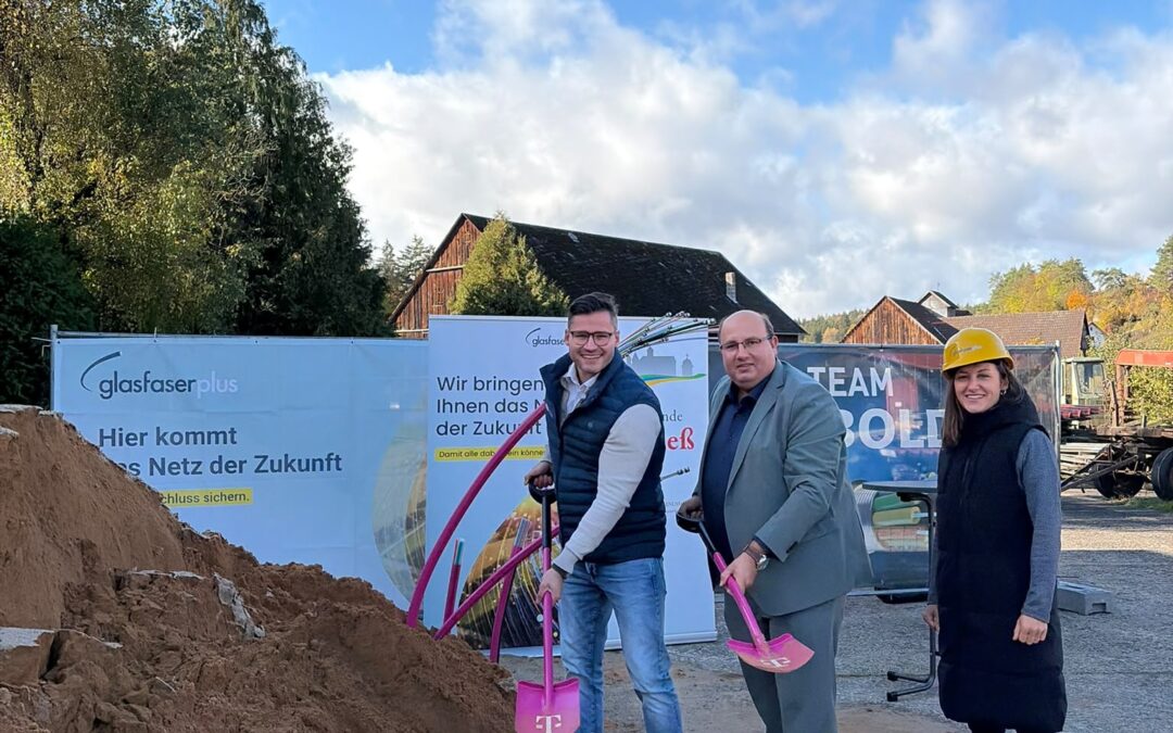 GlasfaserPlus startet den geförderten Glasfaserausbau in Aufseß