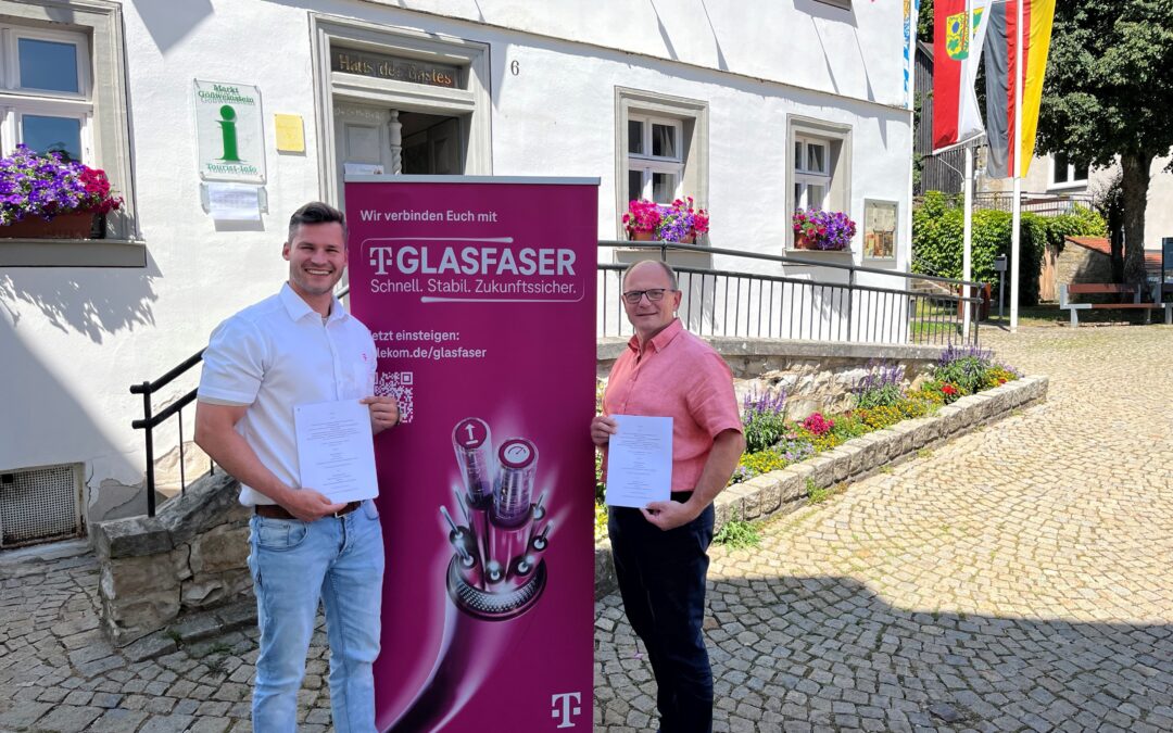 Finaler Lückenschluss: GlasfaserPlus erschließt letzte Adressen der Marktgemeinde mit gefördertem Glasfaser-Ausbau