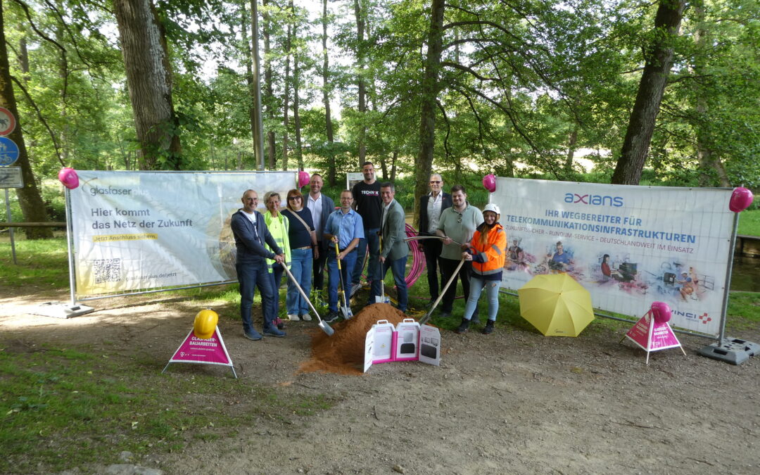 GlasfaserPlus startet den Glasfaser-Ausbau in Neuhaus a.d. Pegnitz