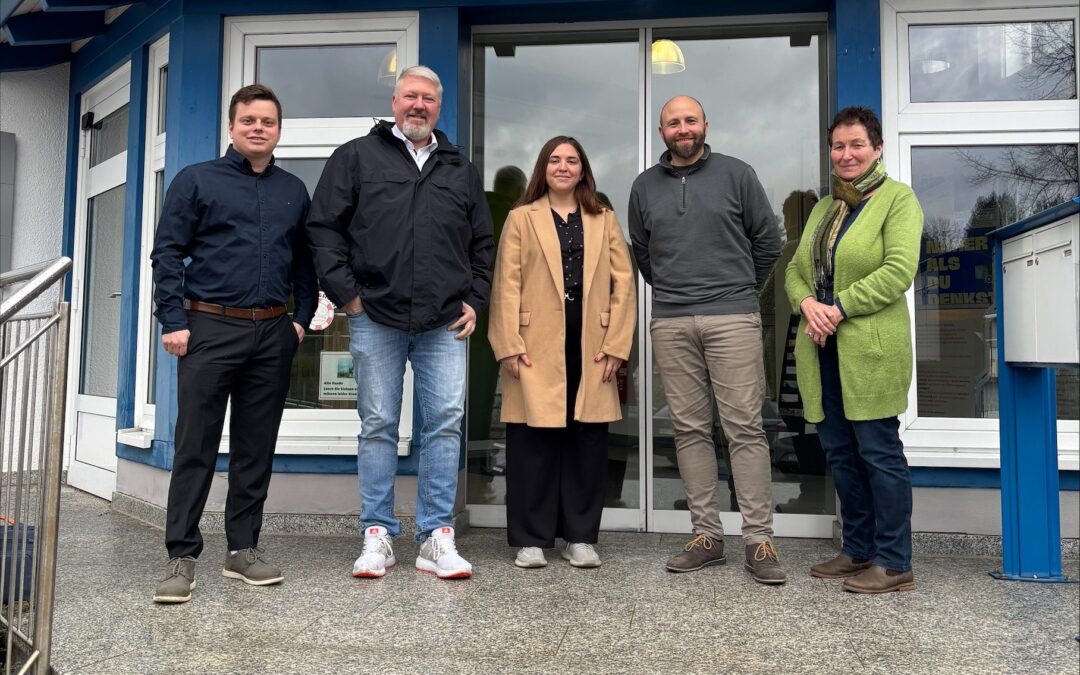 Bau-Kickoff für den Glasfaserausbau in Schotten