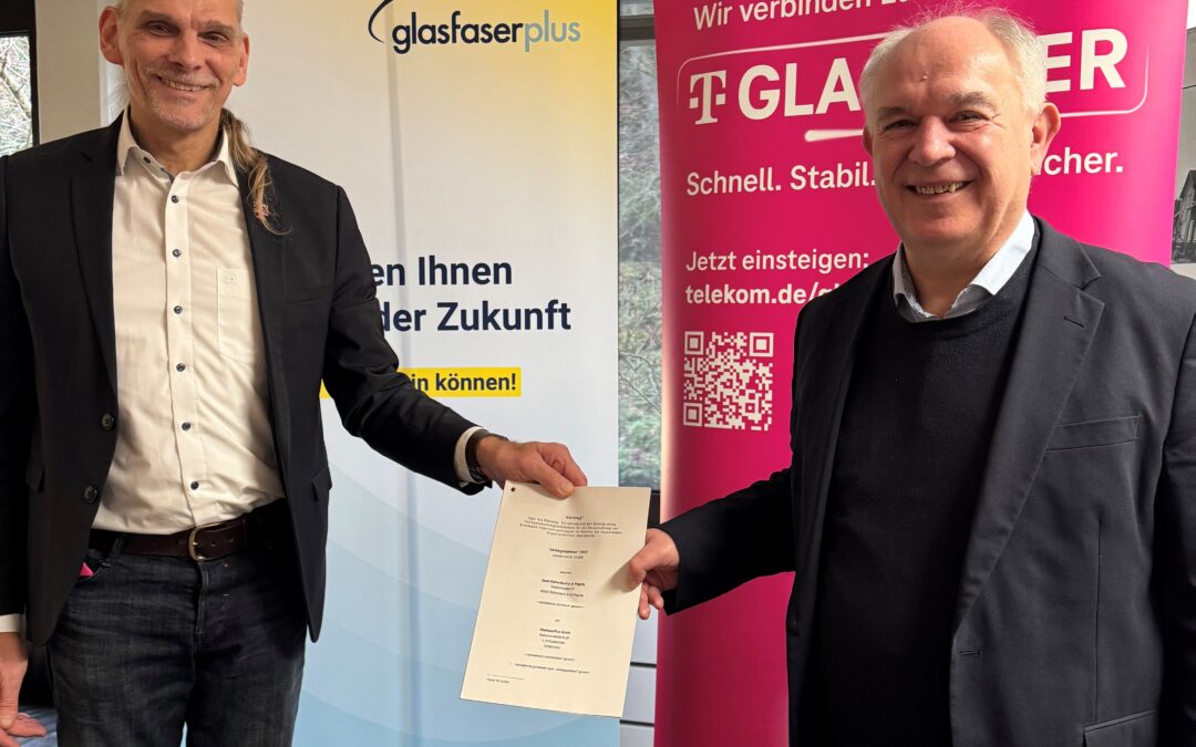 GlasfaserPlus baut in Röthenbach a.d. Pegnitz Glasfaser-Anschlüsse